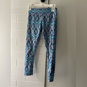 Justice Gymnast leggings size 7